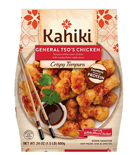 KAHIKI® Crispy Tempura General Tso's Chicken