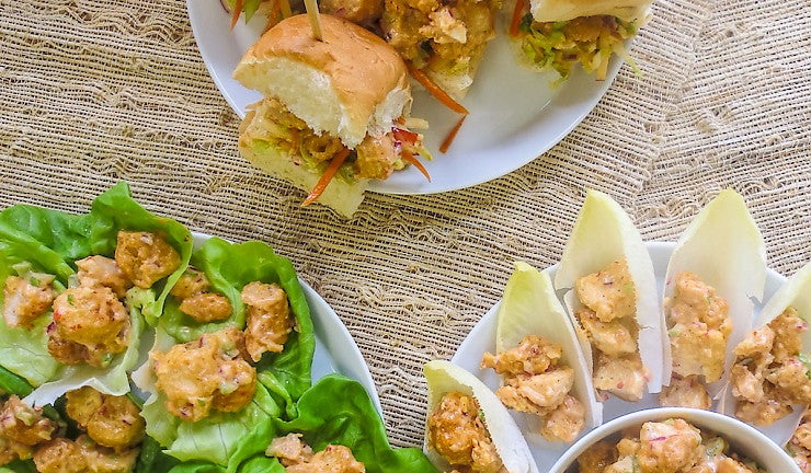 Crispy Tempura Chicken Salad