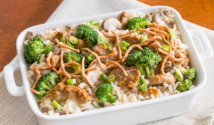 Crunchy Beef & Broccoli Bake