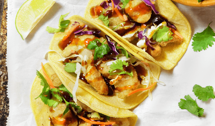 General Tso's Chicken Tacos