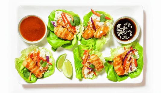 Tempura Lettuce Wraps