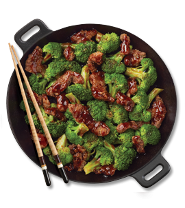 KAHIKI® STIRFRESH® Beef & Broccoli Family Size Plate